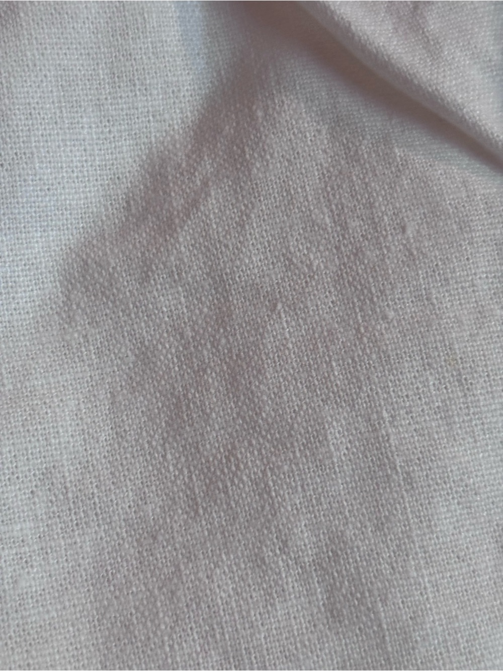 J. Crew White Pom-Pom Trim Cotton Linen Shorts 2.5” Inseam - Picture 5 of 6